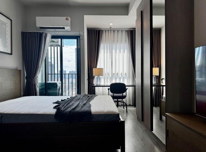 รูป 1 ห้องนอน | 1 ห้องน้ำ | MRT Si Lom | 26 ตร.ม. | 13,000 บาท/เดือน | ชั้น 17 — IDEO Ramkamhaeng Lamsali Station กรุงเทพฯ - รูปที่ 6/6