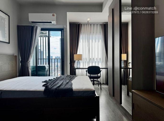 รูป 1 ห้องนอน | 1 ห้องน้ำ | MRT Si Lom | 26 ตร.ม. | 13,000 บาท/เดือน | ชั้น 17 — IDEO Ramkamhaeng Lamsali Station กรุงเทพฯ - รูปที่ 6/6