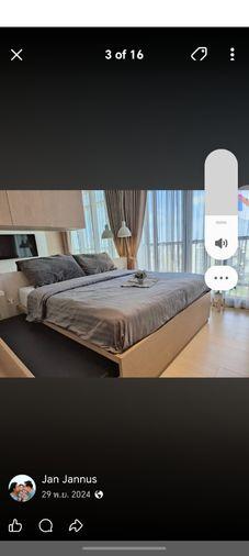 รูป สตูดิโอ | 1 ห้องน้ำ | BTS Phrom Phong | 29 ตร.ม. | 23,000 บาท/เดือน | ชั้น 38 — Park Origin Prompong กรุงเทพฯ - รูปที่ 2/10