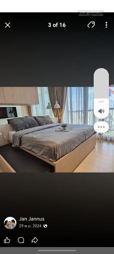รูป สตูดิโอ | 1 ห้องน้ำ | BTS Phrom Phong | 29 ตร.ม. | 23,000 บาท/เดือน | ชั้น 38 — Park Origin Prompong กรุงเทพฯ - รูปที่ 2/10