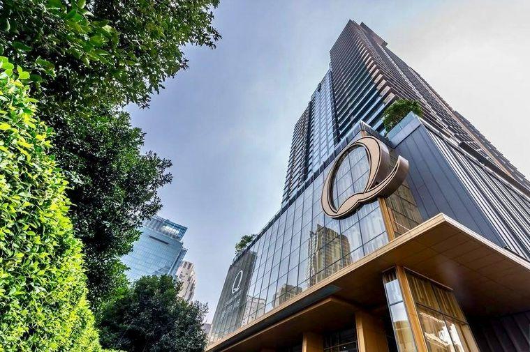 รูป 2 ห้องนอน | 2 ห้องน้ำ | BTS Nana | 93 ตร.ม. | 100,000 บาท/เดือน | ชั้น 26 — Q1 Sukhumvit กรุงเทพฯ - รูปที่ 1/1