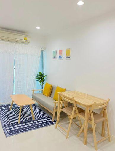 picture 2Bed | 2Bath | MRT Phra Ram 9 | 53sqm | THB 20,000/mo | Fl.7 — A Space Hideaway Asoke-Ratchada Bangkok - 3/7