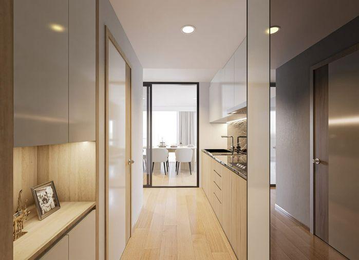picture 3Bed | 2Bath | MRT Phra Ram 9 | 110sqm | THB 100,000/mo | Fl.7 — One9five Bangkok - 6/10