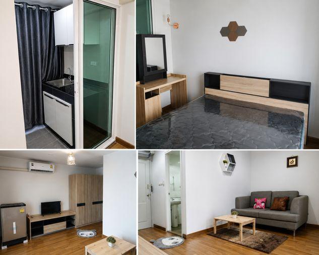 picture 1Bed | 1Bath | BTS On Nut | 28sqm | THB 12,000/mo | Fl.2 — Regent Home Sukhumvit 81 Bangkok - 1/1