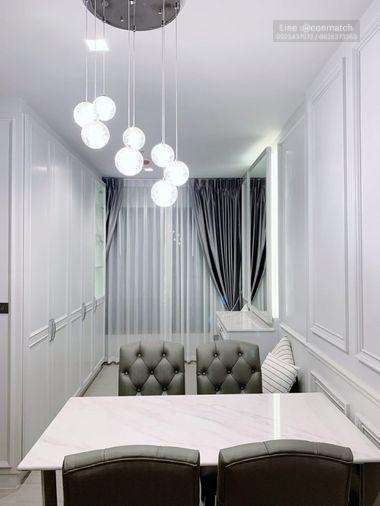 picture 2Bed | 2Bath | MRT Phra Ram 9 | 46sqm | THB 35,000/mo | Fl.9 — Nue District R9 Bangkok - 3/3