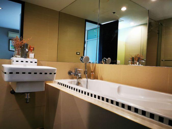 รูป 1 ห้องนอน | 1 ห้องน้ำ | MRT Sukhumvit | 45 ตร.ม. | 20,000 บาท/เดือน | ชั้น 3 — 59 Heritage กรุงเทพฯ - รูปที่ 7/8
