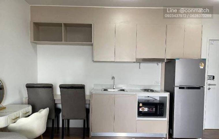 รูป 1 ห้องนอน | 1 ห้องน้ำ | MRT Yaek Nonthaburi 1 | 33 ตร.ม. | 11,000 บาท/เดือน | ชั้น 18 — A Space Me Rattanathibet กรุงเทพฯ - รูปที่ 5/10