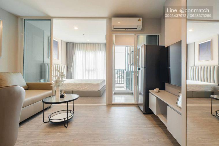 รูป 1 ห้องนอน | 1 ห้องน้ำ | BTS Bang Na | 28 ตร.ม. | 12,000 บาท/เดือน | ชั้น 19 — Regent Home Bangna กรุงเทพฯ - รูปที่ 9/10