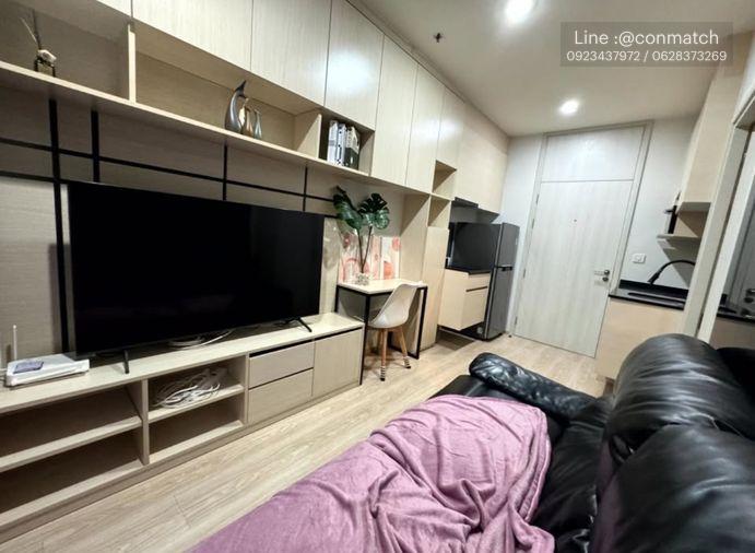 รูป 1 ห้องนอน | 1 ห้องน้ำ | MRT Thailand Cultural | 27 ตร.ม. | 17,000 บาท/เดือน | ชั้น 30 — Noble Revolve Ratchada กรุงเทพฯ - รูปที่ 9/10