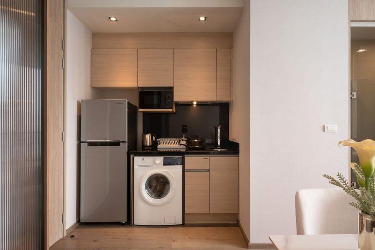 picture Studio | 1Bath | BTS Phrom Phong | 29sqm | THB 23,000/mo | Fl.12 — Park Origin Phrom Phong Bangkok - 6/8