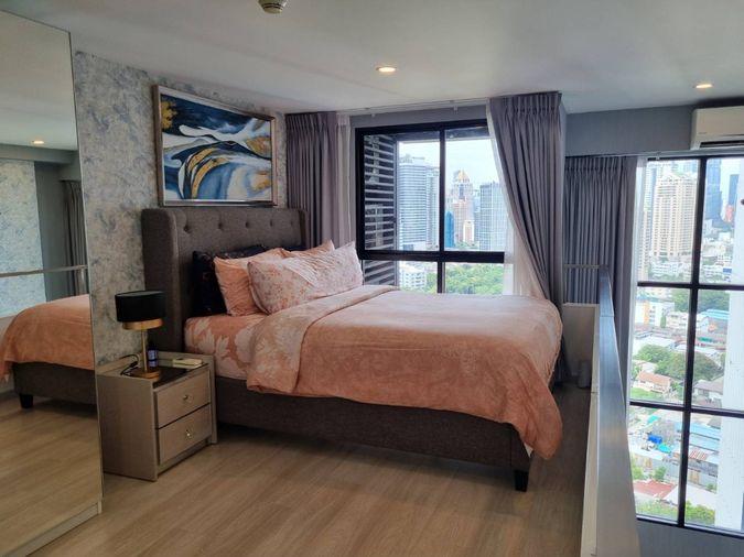 รูป 1 ห้องนอน | 1 ห้องน้ำ | BTS Chong Nonsi | 44 ตร.ม. | 30,000 บาท/เดือน | ชั้น 26 — Knightsbridge Prime Sathorn กรุงเทพฯ - รูปที่ 3/10