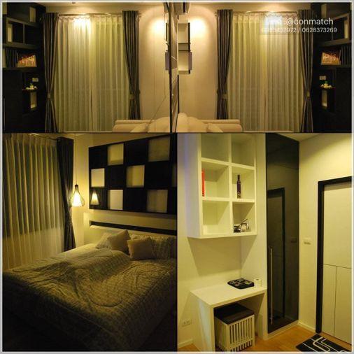picture Studio | 1Bath | BTS Krung Thon Buri | 44sqm | THB 15,000/mo | Fl.30 — Villa Sathorn Bangkok - 3/5