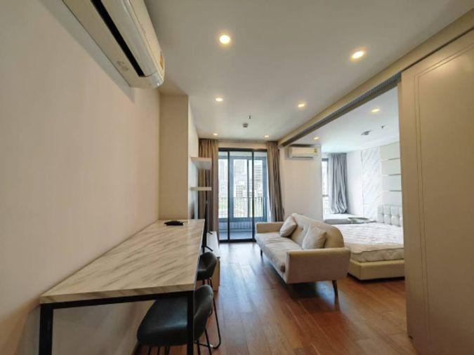 รูป 1 ห้องนอน | 1 ห้องน้ำ | BTS Chit Lom | 47 ตร.ม. | 30,000 บาท/เดือน | ชั้น 12 — Q Chidlom-Phetchaburi กรุงเทพฯ - รูปที่ 3/10