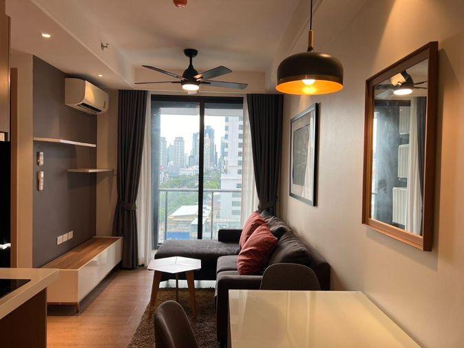 รูป 2 ห้องนอน | 1 ห้องน้ำ | BTS Saint Louis | 45 ตร.ม. | 25,000 บาท/เดือน | ชั้น 12 — Regal Sathorn - Naradhiwas กรุงเทพฯ - รูปที่ 3/10