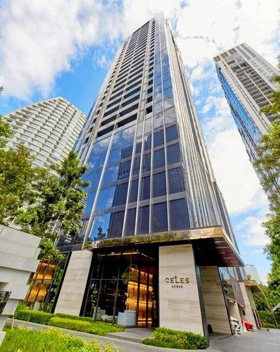 รูป 1 ห้องนอน | 1 ห้องน้ำ | BTS Asok | 43 ตร.ม. | 48,000 บาท/เดือน | ชั้น 24 — Celes Asoke กรุงเทพฯ - รูปที่ 2/10