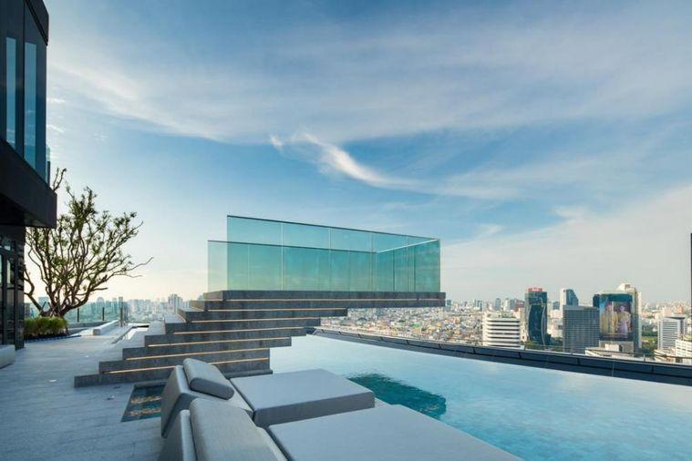รูป 1 ห้องนอน | 1 ห้องน้ำ | MRT Phra Ram 9 | 34 ตร.ม. | 30,000 บาท/เดือน | ชั้น 19 — Ashton Asoke - Rama 9 กรุงเทพฯ - รูปที่ 1/7