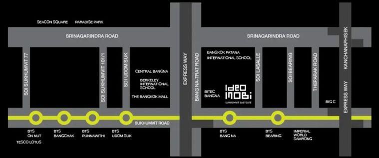 รูป สตูดิโอ | 1 ห้องน้ำ | BTS Bang Na | 21 ตร.ม. | 12,000 บาท/เดือน | ชั้น 15 — Ideo Mobi Sukhumvit Eastgate กรุงเทพฯ - รูปที่ 8/10