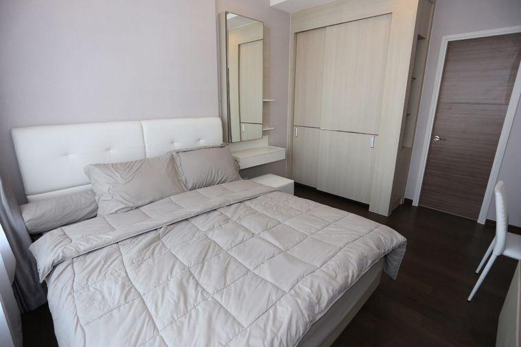 รูป 1 ห้องนอน | 1 ห้องน้ำ | BTS Asok | 45 ตร.ม. | 30,000 บาท/เดือน | ชั้น 22 — Condo Q Asoke กรุงเทพฯ - รูปที่ 2/9