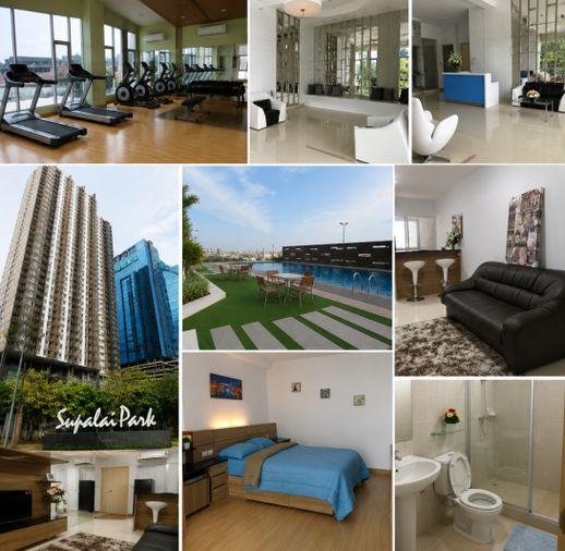 รูป 1 ห้องนอน | 1 ห้องน้ำ | ARL Ramkhamhaeng | 55 ตร.ม. | 18,000 บาท/เดือน | ชั้น 14 — Supalai Park Ekamai-Thonglor กรุงเทพฯ - รูปที่ 1/2