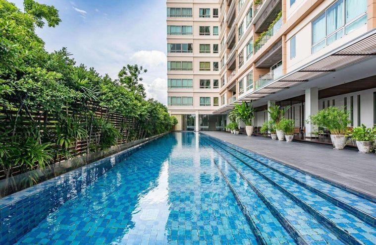 รูป 1 ห้องนอน | 2 ห้องน้ำ | MRT Khlong Toei | 63 ตร.ม. | 30,000 บาท/เดือน | ชั้น 7 — The Lofts Yennakart กรุงเทพฯ - รูปที่ 3/10