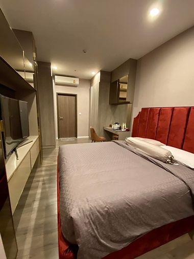 picture 1Bed | 1Bath | BTS Udom Suk | 45sqm | THB 32,000/mo | Fl.28 — Whizdom Essence Bangkok - 7/10