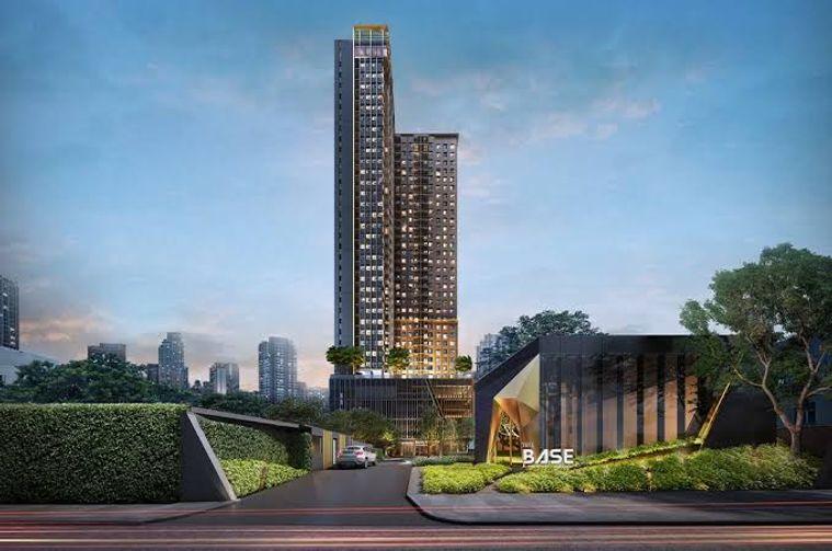 รูป 1 ห้องนอน | 1 ห้องน้ำ | MRT Phetchaburi | 33 ตร.ม. | 18,000 บาท/เดือน | ชั้น 19 — The Base Phetchaburi-Thonglor กรุงเทพฯ - รูปที่ 1/8