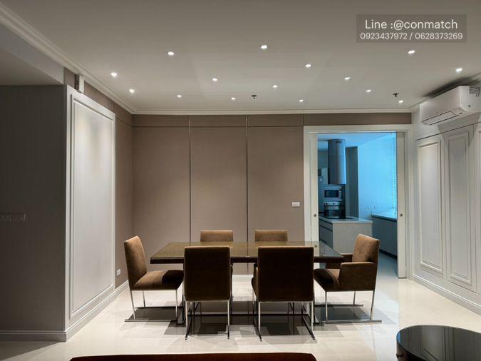 รูป 3 ห้องนอน | 3 ห้องน้ำ | BTS Phloen Chit | 189 ตร.ม. | 155,000 บาท/เดือน | ชั้น 12 — Athenee Residence กรุงเทพฯ - รูปที่ 9/10