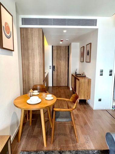รูป 1 ห้องนอน | 1 ห้องน้ำ | MRT Sukhumvit | 44 ตร.ม. | 44,000 บาท/เดือน | ชั้น 12 — Muniq Sukhumvit 23 กรุงเทพฯ - รูปที่ 3/10