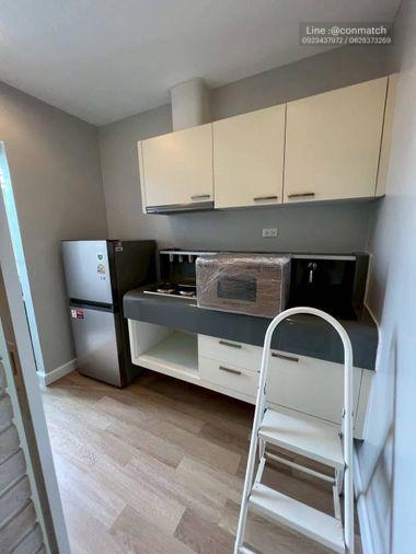 รูป 1 ห้องนอน | 1 ห้องน้ำ | BTS Krung Thon Buri | 46 ตร.ม. | 22,000 บาท/เดือน | ชั้น 21 — Q House Sathorn กรุงเทพฯ - รูปที่ 3/10