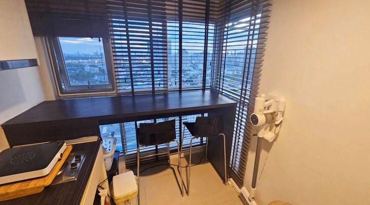 รูป 1 ห้องนอน | 1 ห้องน้ำ | BTS Phra Khanong | 38 ตร.ม. | 16,000 บาท/เดือน | ชั้น 28 — Aspire Sukhumvit 48 กรุงเทพฯ - รูปที่ 6/8