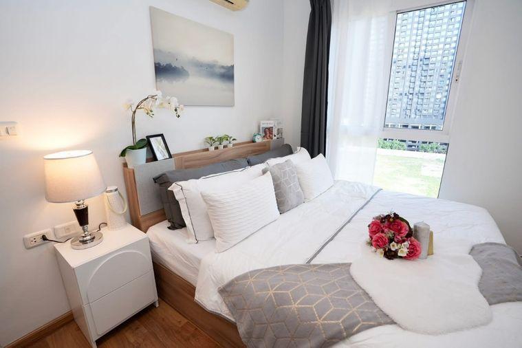 picture 2Bed | 1Bath | MRT Phra Ram 9 | 39sqm | THB 25,000/mo | Fl.8 — The Mark Ratchada-Airport Link Bangkok - 1/10