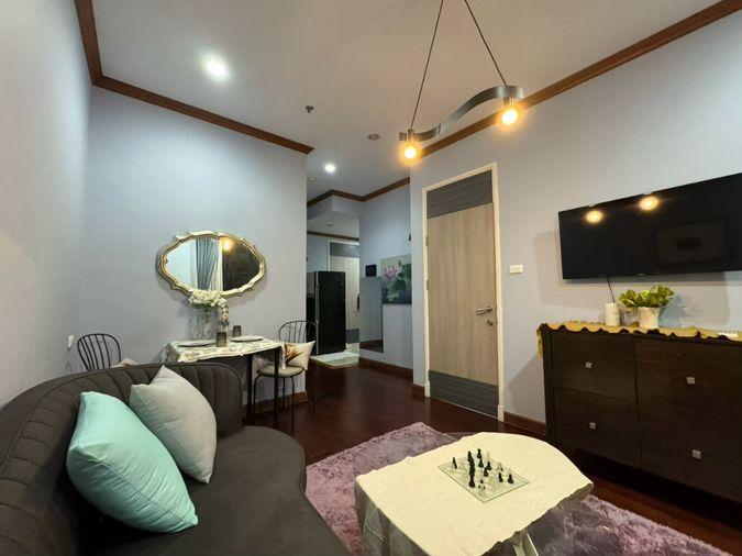 รูป 2 ห้องนอน | 1 ห้องน้ำ | MRT Phetchaburi | 55 ตร.ม. | 28,000 บาท/เดือน | ชั้น 37 — Supalai Premier Asoke กรุงเทพฯ - รูปที่ 4/6