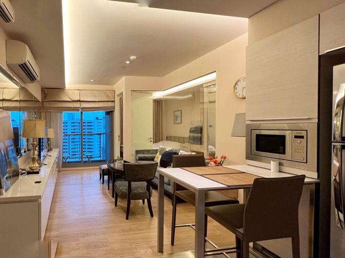 picture 1Bed | 1Bath | BTS Phrom Phong | 40sqm | THB 35,000/mo | Fl.25 — H Sukhumvit 43 Bangkok - 3/10