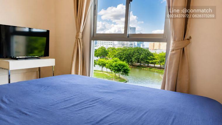 รูป 1 ห้องนอน | 1 ห้องน้ำ | MRT Si Lom | 36 ตร.ม. | 9,000 บาท/เดือน | ชั้น 5 — Parkland Srinakarin Lakeside กรุงเทพฯ - รูปที่ 1/9