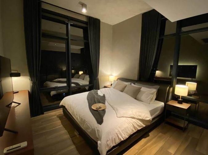 picture 2Bed | 1Bath | MRT Phetchaburi | 75sqm | THB 80,000/mo | Fl.26 — The Lofts Asoke Bangkok - 1/10