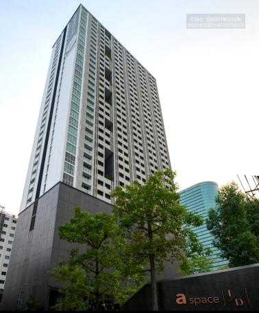 picture 1Bed | 1Bath | MRT Phra Ram 9 | 36sqm | THB 14,000/mo | Fl.10 — A Space Asoke-Ratchada Bangkok - 5/8