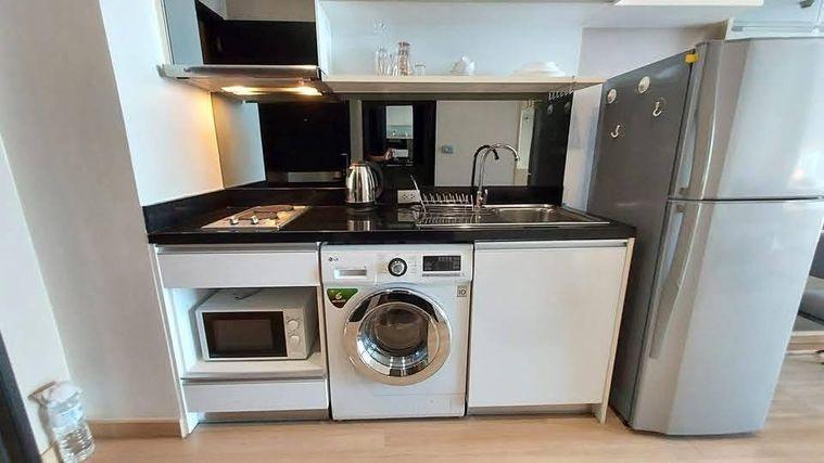 picture 1Bed | 1Bath | BTS Phra Khanong | 38sqm | THB 18,000/mo | Fl.27 — Sky Walk Residence Bangkok - 5/9