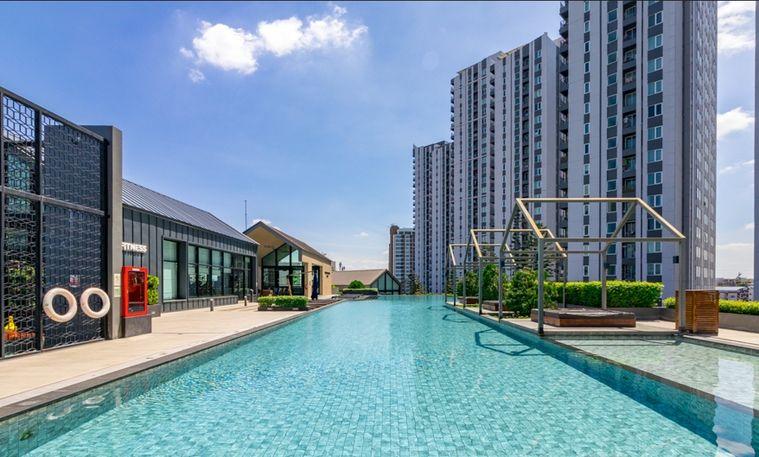 รูป 1 ห้องนอน | 1 ห้องน้ำ | MRT Huai Khwang | 30 ตร.ม. | 15,500 บาท/เดือน | ชั้น 3 — Chapter One Eco Ratchada - Huai กรุงเทพฯ - รูปที่ 1/9