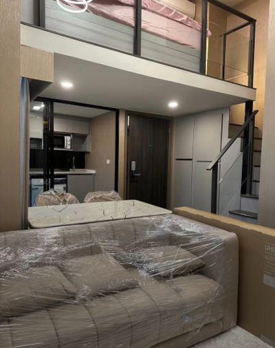รูป 2 ห้องนอน | 1 ห้องน้ำ | MRT Phra Ram 9 | 45 ตร.ม. | 38,000 บาท/เดือน | ชั้น 16 — Knightsbridge Space Rama 9 กรุงเทพฯ - รูปที่ 5/10