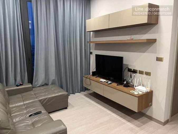 รูป 2 ห้องนอน | 2 ห้องน้ำ | MRT Sukhumvit | 58 ตร.ม. | 42,000 บาท/เดือน | ชั้น 27 — One9five กรุงเทพฯ - รูปที่ 1/4