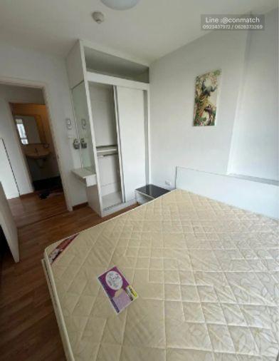 รูป 1 ห้องนอน | 1 ห้องน้ำ | BTS Nonthaburi Civic Center | 31 ตร.ม. | 8,000 บาท/เดือน | ชั้น 9 — The Trust Condo กรุงเทพฯ - รูปที่ 7/9