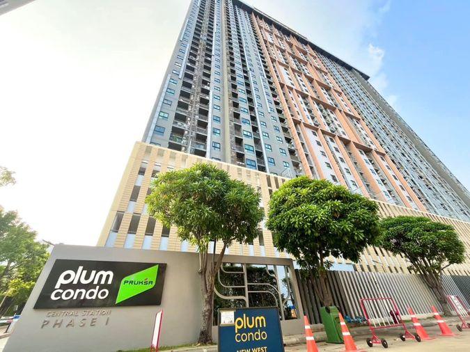 รูป 1 ห้องนอน | 1 ห้องน้ำ | MRT Sam Yaek Bang Yai | 25 ตร.ม. | 7,000 บาท/เดือน | ชั้น 12 — Plum Condo New West กรุงเทพฯ - รูปที่ 2/8