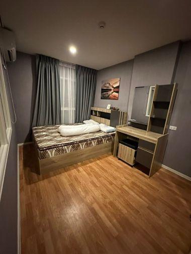 รูป 1 ห้องนอน | 1 ห้องน้ำ | MRT Sukhumvit | 29 ตร.ม. | 9,000 บาท/เดือน | ชั้น 7 — Lumpini Ville Sukhumvit 101/1 - Punnawithi กรุงเทพฯ - รูปที่ 2/6