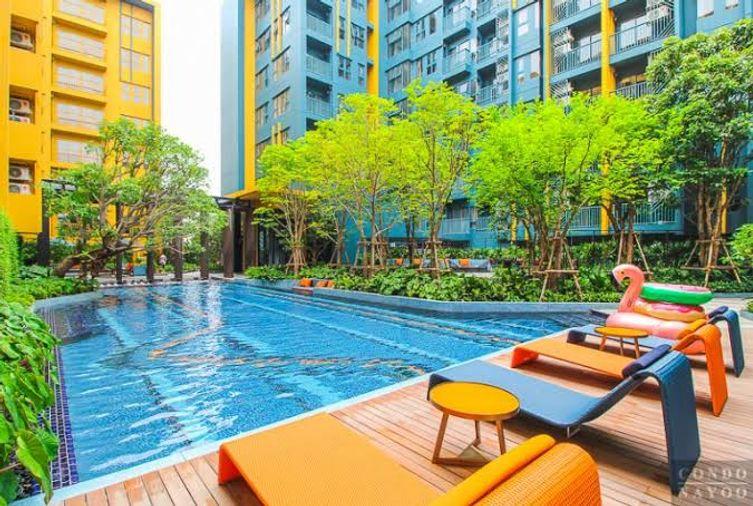 picture 1Bed | 1Bath | BTS On Nut | 25.7sqm | THB 12,000/mo | Fl.3 — The Base Sukhumvit 50 Bangkok - 9/10