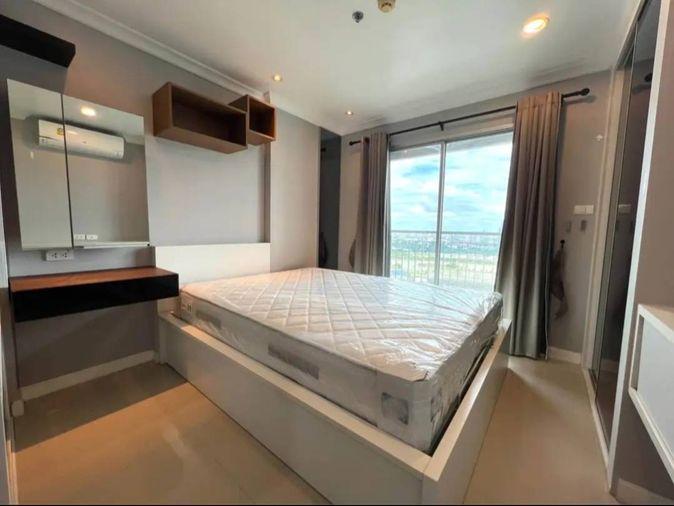 รูป 1 ห้องนอน | 1 ห้องน้ำ | MRT Phra Ram 9 | 37 ตร.ม. | 16,000 บาท/เดือน | ชั้น 27 — Lumpini Place Rama 9 - Ratchada กรุงเทพฯ - รูปที่ 2/10