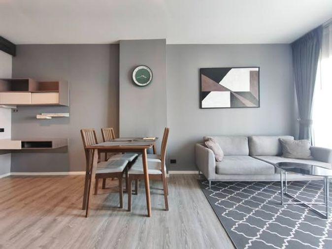 picture 2Bed | 2Bath | BTS Pak Nam | 62sqm | THB 19,000/mo | Fl.22 — Knightsbridge Sky River Ocean Size Bangkok - 2/5