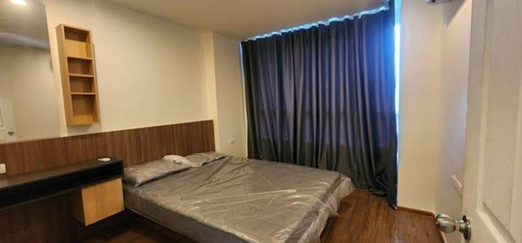 รูป 1 ห้องนอน | 1 ห้องน้ำ | MRT Nonthaburi Civic Center | 30 ตร.ม. | 8,000 บาท/เดือน | ชั้น 18 — U Delight Ratthanathibet กรุงเทพฯ - รูปที่ 1/4
