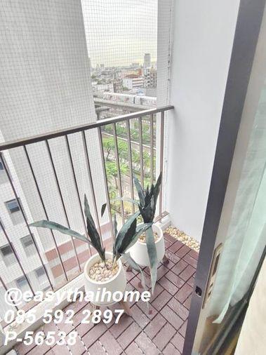 รูป 🔥 คอนโดใกล้ BTS วงเวียนใหญ่ ให้เช่า! Fuse Sathorn - Taksin [P-56538] 1 ห้องนอน ชั้น 8 | Line@easythaihome 085-592-2897 - รูปที่ 4/17