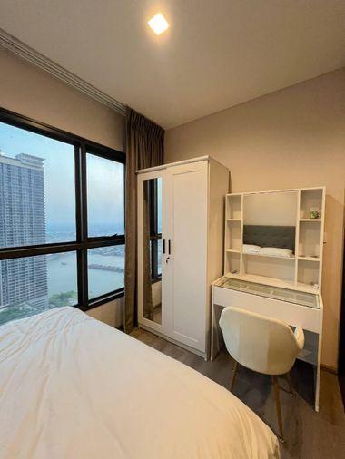 รูป 1 ห้องนอน | 1 ห้องน้ำ | MRT Phra Nang Klao | 25 ตร.ม. | 11,000 บาท/เดือน | ชั้น 36 — The Politan Aqua กรุงเทพฯ - รูปที่ 8/10