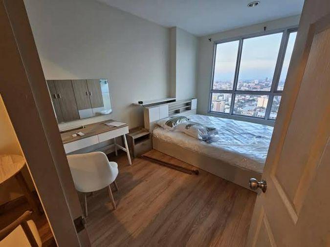 รูป 1 ห้องนอน | 1 ห้องน้ำ | MRT Huai Khwang | 42 ตร.ม. | 16,000 บาท/เดือน | ชั้น 22 — Life @ Ratchada กรุงเทพฯ - รูปที่ 1/8